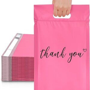 10 pcs Poly Mailers with Handle 10 X 13 Inch Premium Shipping Bags